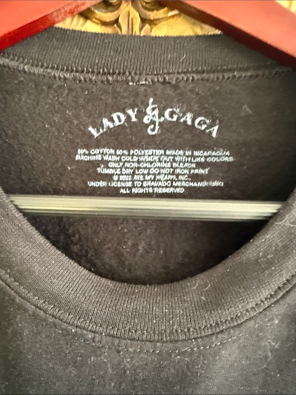 Lady Gaga Black Women's Sweater - Branded Crewneck